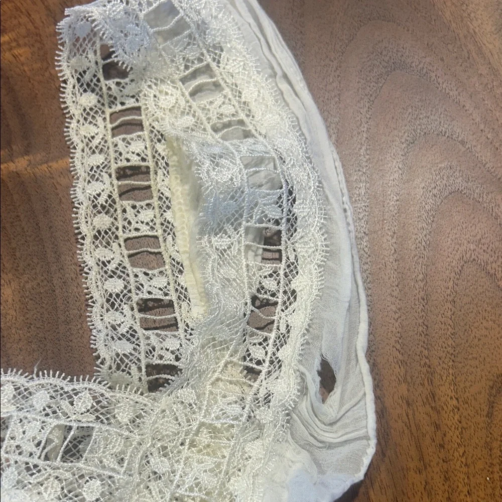 Free People White Lace Mini Dress - Picture 4 of 5